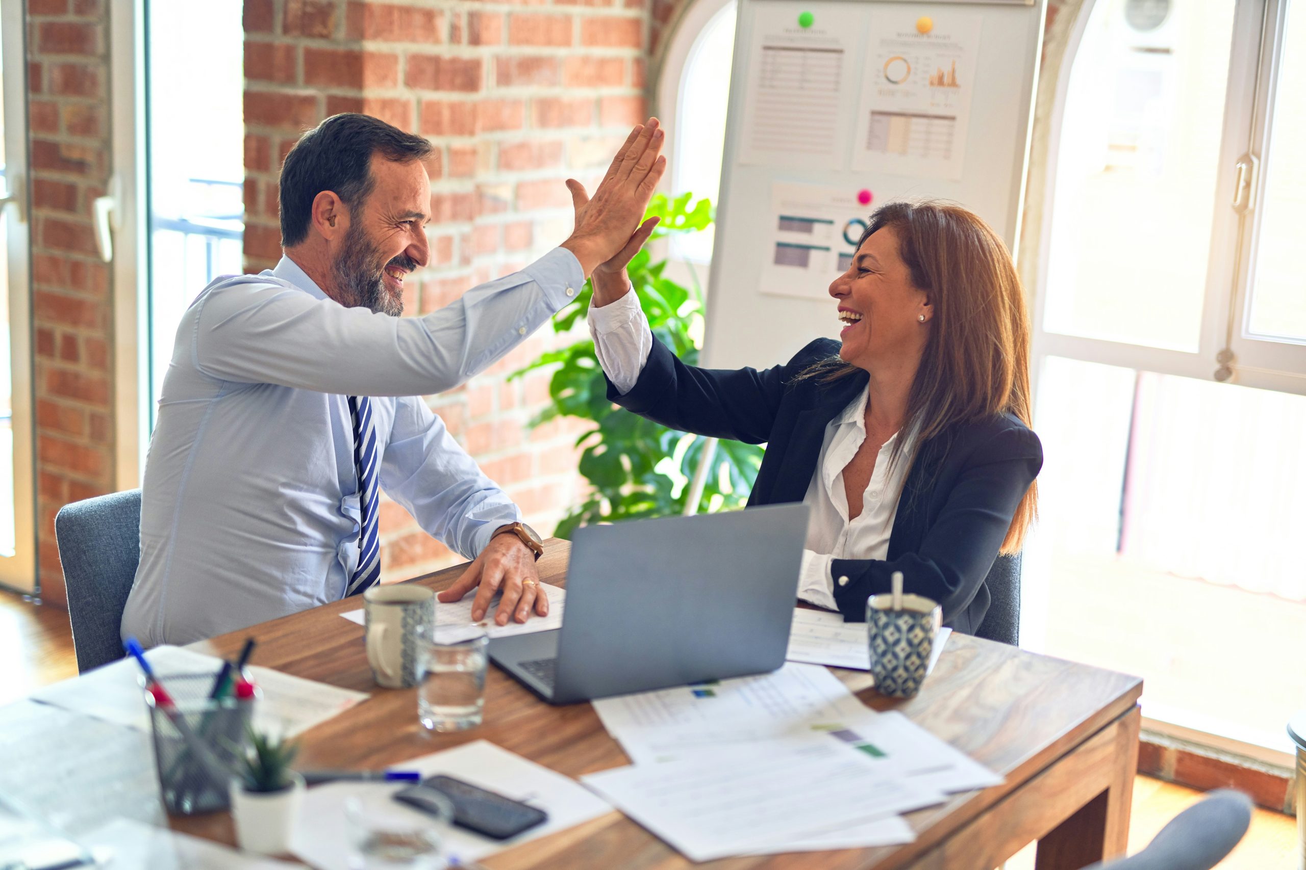 Controller vs Bookkeeper review finances together